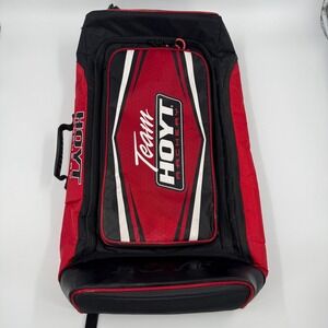 Team Hoyt Archery Recurve Bow Backpack Case Red Black Get Serious Get Hoyt